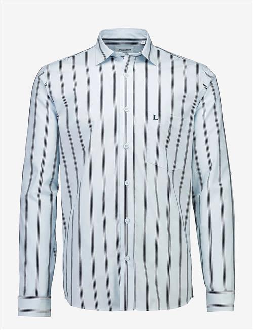Lindbergh | Striped Dobby Shirt L/S | L