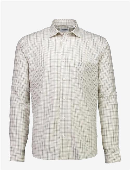 Lindbergh | Plain Small Checked Shirt L/S | L