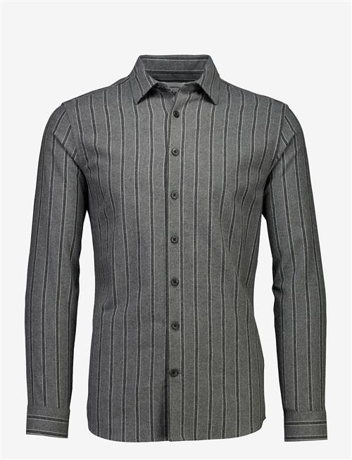 Lindbergh | Brushed Striped Shirt L/S | XXL