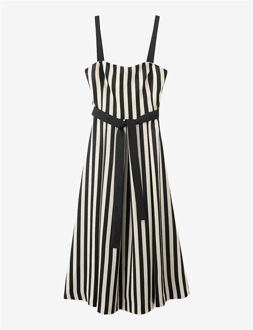 Mango | Belt Striped Dress | L