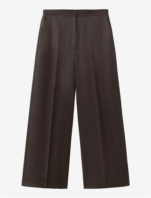 Mango | High-Waisted Lyocell Trousers | 40