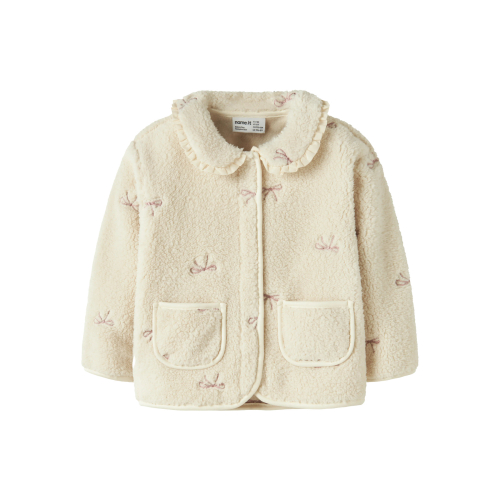 NAME IT Teddy Cardigan Risa Birch