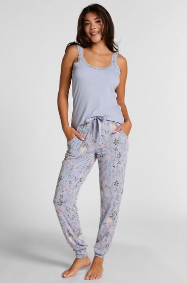 Hunkemöller Pyjamasbukser Jersey Lilla