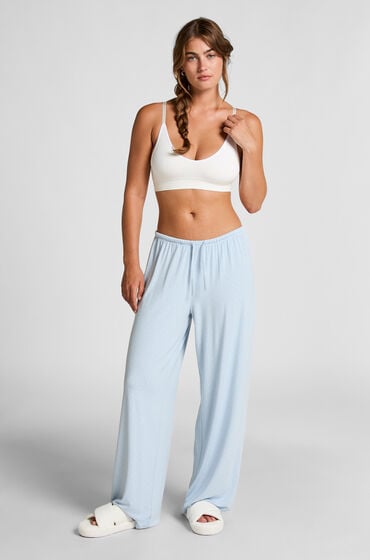 Hunkemöller Stribede Pyjamasbukser Blå