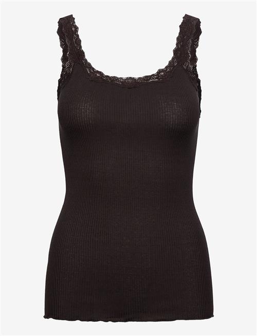 Rosemunde | Rwbabette Silk Sl Deep Back Lace To | M