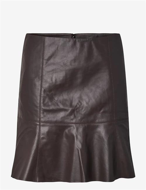 YAS | Yascolly Mw Naplon Leather Skirt Noos | XL