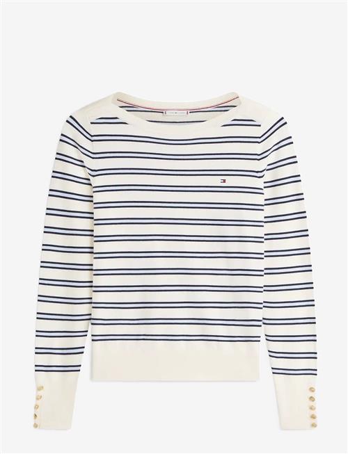 Tommy Hilfiger | Co Jersey Fine Gg Boat-Nk Ls Swt | L