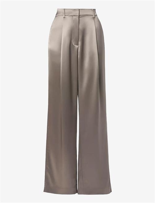 Malina | Sarah Elastic Waist Satin Pants | XL