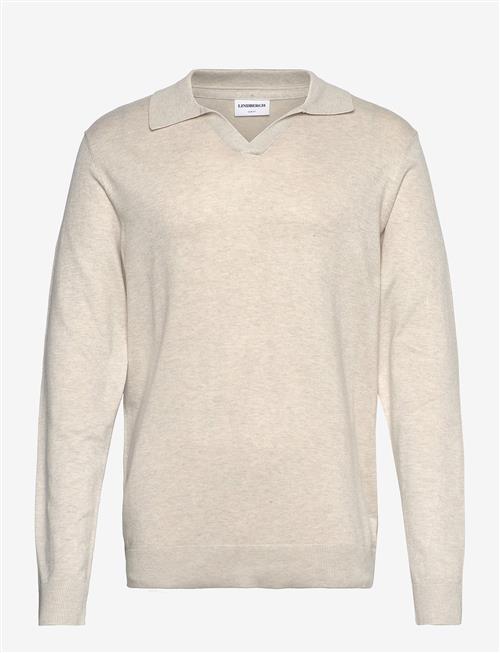 Lindbergh | Ecovero L/S V-Neck Polo | L