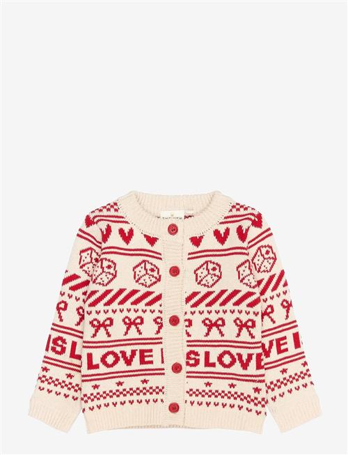 The New | Tnstregina Jacquard Cardigan | 110