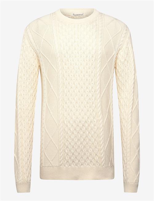Knowledge Cotton Apparel | Organic Cotton Cable Knit - Regener | M