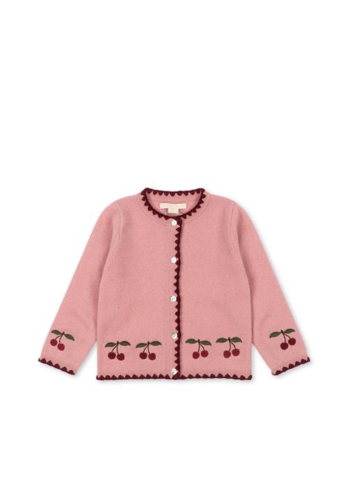 Konges Sløjd Collette Uldcardigan Pale Blush  Pale Blush-7-8Y  Lyserød  7-8 år  Piger