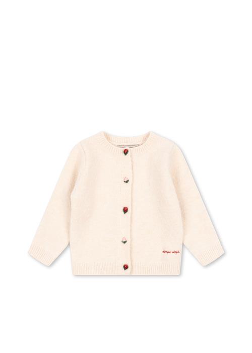 Konges Sløjd Fleuri Cardigan Buttercream  Buttercream-2Y  Hvid  2 år  Piger