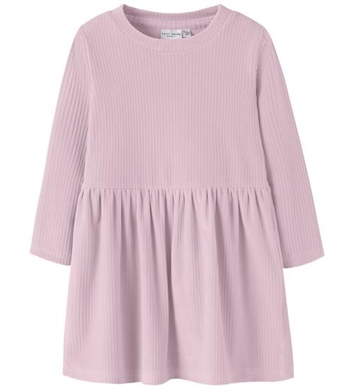 Name It Kjole - Fløjlsvelour - NmfVeloa - Mauve Shadows