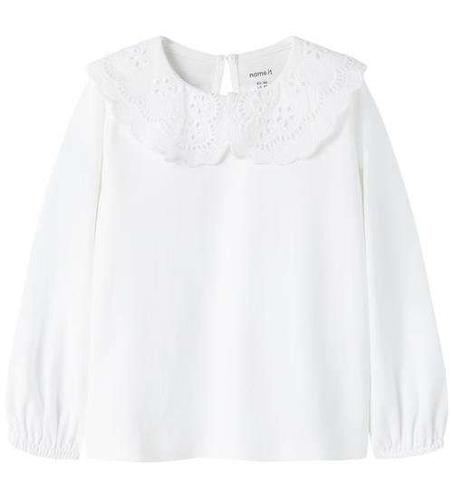 Name It Bluse - NmfRayl - Bright White