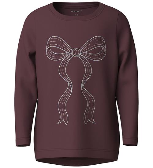 Name It Bluse - NmfViparty - Catawba Grape/Cute Bow