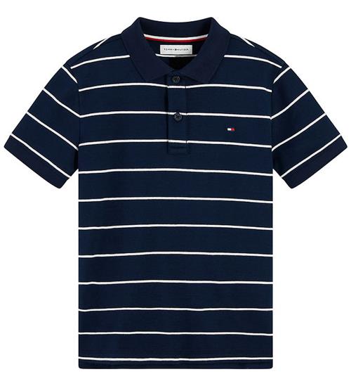 Tommy Hilfiger Polo - Dark Blue/White