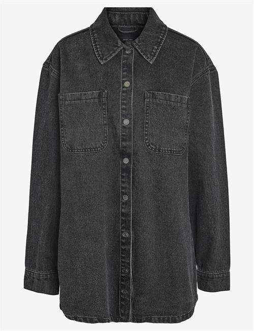NOISY MAY | Nmalva L/S Dnm Shacket Az387Bl Noos | S