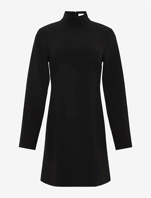 Calvin Klein | Crepe Ls Turtleneck Mini Dress | 40