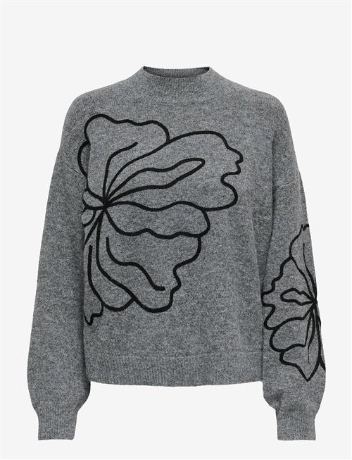 JDY | Jdyjella L/S Flower Pullover Knt Noos | L