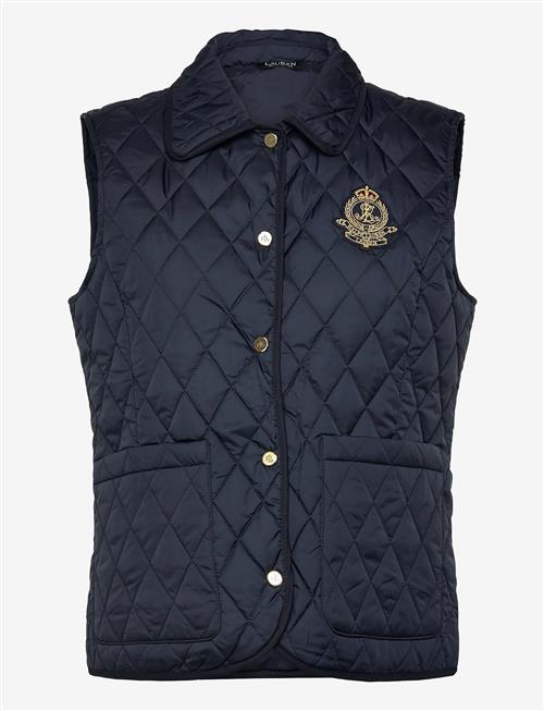 Lauren Ralph Lauren | Crest-Patch Diamond-Quilted Vest | M