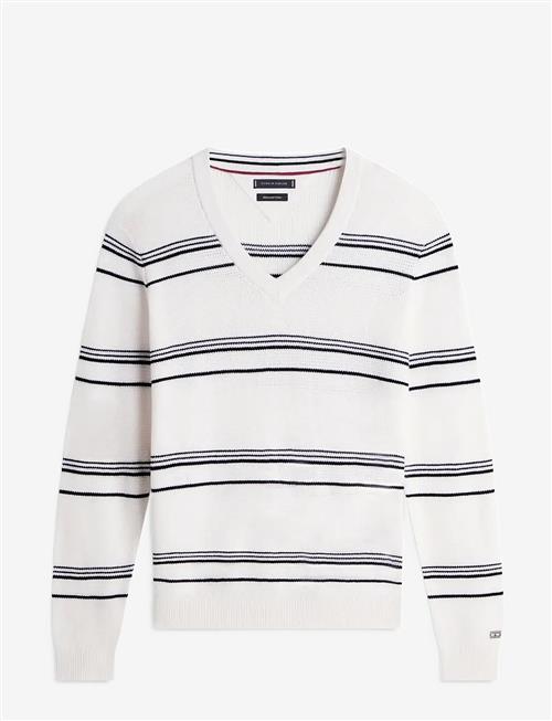 Tommy Hilfiger | Dc Striped V-Neck | L