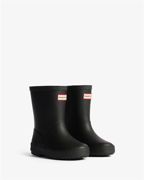 Hunter Kid's First Insulated Boot Black 22 EU  Sort  22 EU  unisex