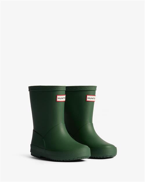 Hunter Kid's First Insulated Boot Green 29 EU  Grøn  29 EU  unisex