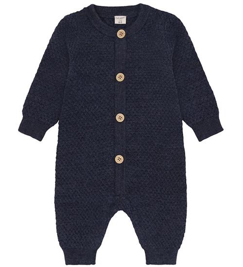 CeLaVi Cardigan - Strik -Uld - Ombre Blue Melange