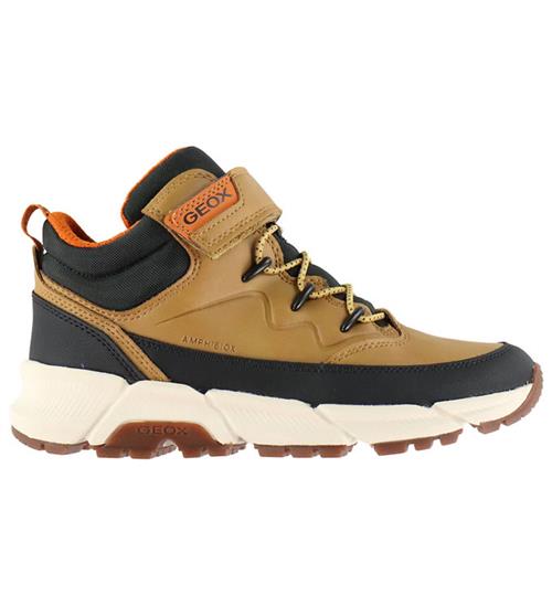Geox Vinterstøvler - Tex - Flexyper Plus - Dark Yellow/Sort