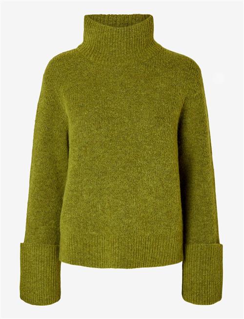 Selected | Slwsia Ras Ls Knit High Neck Noos | L