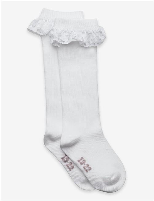 Minymo | Knee Sock W. Lace | 27\30
