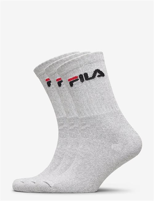 FILA Socks | Fila 3Pk Tennis Crew Logo Terry Soc | 39-42