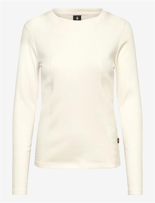G-Star | A Line Slim Rib R T L\S Wmn | XXL