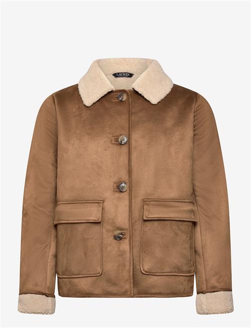 Lauren Ralph Lauren | Faux-Shearling-Suede Jacket | XL