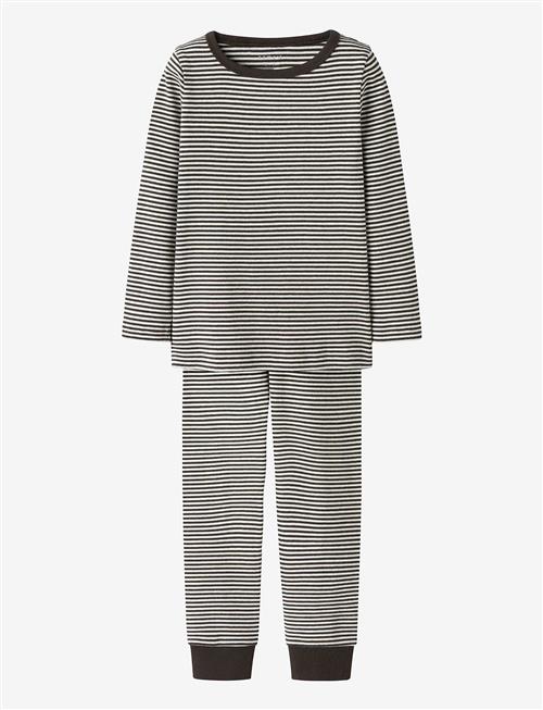 name it | Nmnnightset Stripe Rib Noos | 98-104