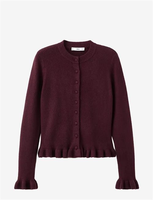 Mango | Ruffle  Knit Cardigan | M
