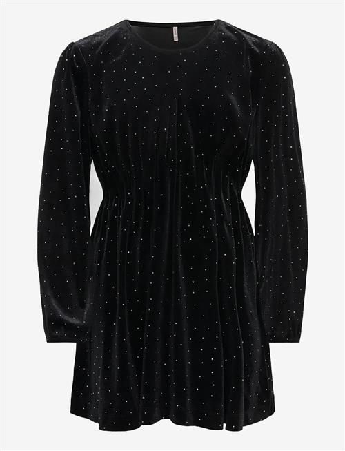Kids Only | Kogvella L/S O-Neck Velvet Dress Jrs | 146-152
