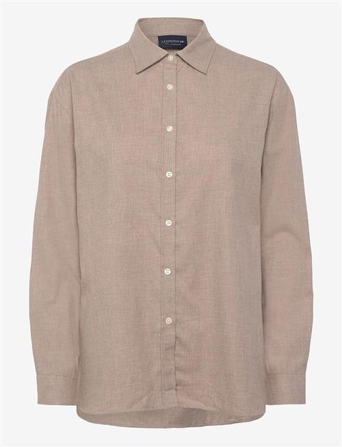 Lexington Clothing | Casual Cotton Flannel Solid Shirt | L