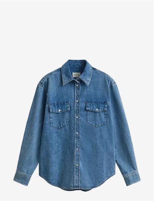 Gant | Rel Denim Pocket Ls Shirt | 34