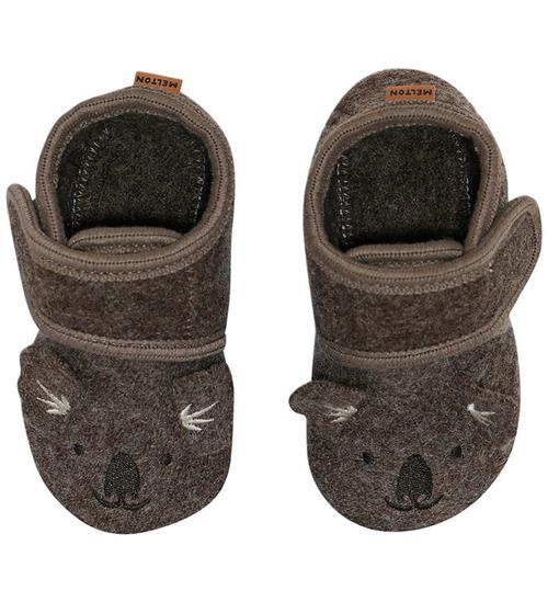 Melton Hjemmesko - Uld - Koala - Denver Melange