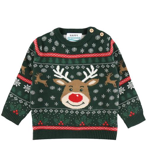 Jule-Sweaters Bluse - Strik - The Happy Rudolph Christmas