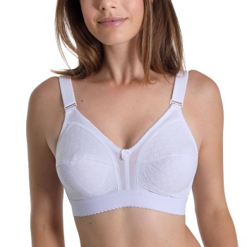 sassa BH Jacquard Classic Soft Bra Hvid polyester B 90 Dame