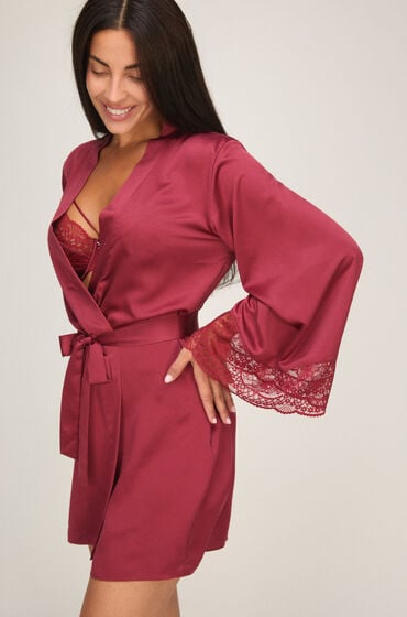 Hunkemöller Kimono Tosca Rød