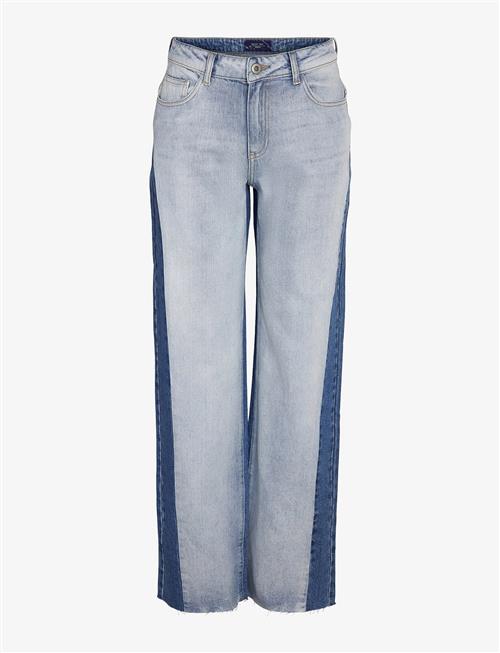 NOISY MAY | Nmrinna Nw Wide Jeans Colorblock | 25 x 32