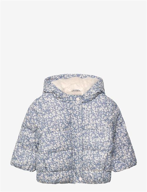 Mango | Fur-Effect Floral-Print Anorak | 3-4