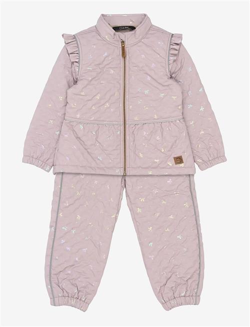 mikk-line | Thermal+ Frill Set Aop | 98