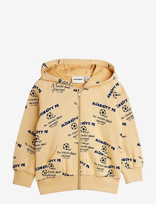 Mini Rodini | Alien City Fc Aop Zip Hoodie | 128/134