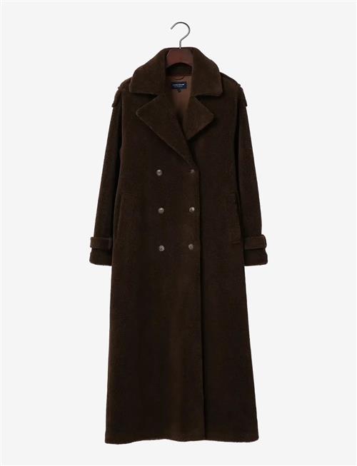 Lexington Clothing | Maxi Belted Wool Blend Teddy Coat | L