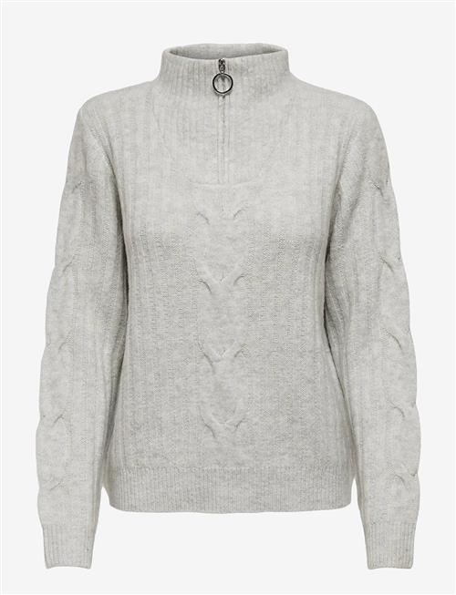JDY | Jdyandrea L/S Zip Cable Pullove Knt Noos | L